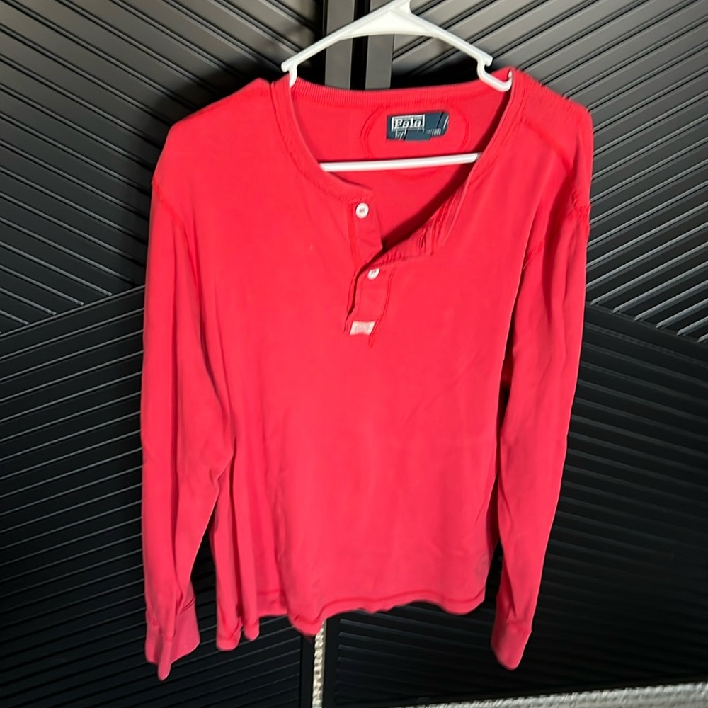 Ralph Lauren quarter button up - XL